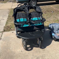 Double Baby Stroller 