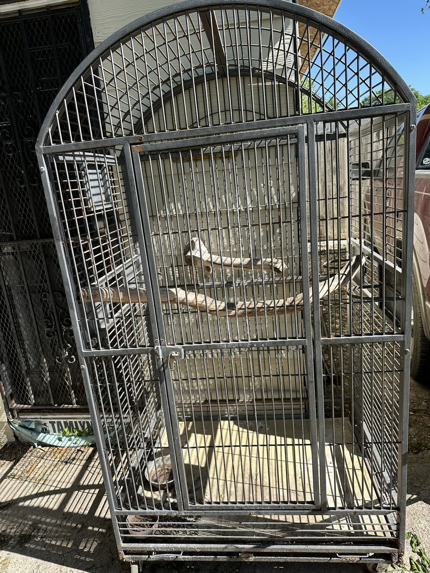 large bird cage