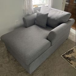 Chaise Lounge Gray Sofa Chair From Amazon 