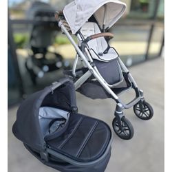 Uppa Vista V2 Stroller W Bassinette 