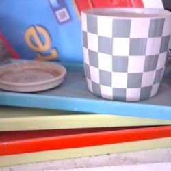 Rectangle Pot Planter Holder