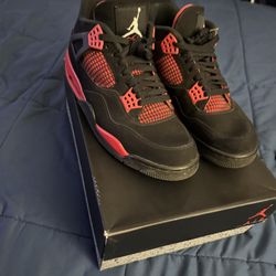 2022 Air Jordan 4 Retro 'Red Thunder' $260
