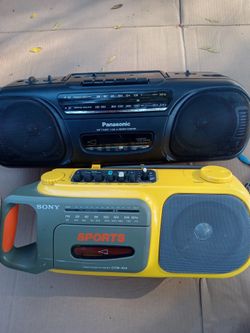 Vintage Radio Sony Panasonic 