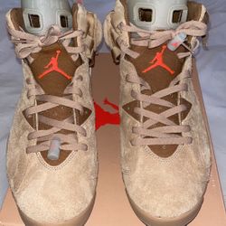 Travis Scott Jordan 6 British Khaki Size 13 VNDS