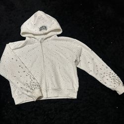  Loaded Society Rhinestone Hoodie