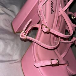 Pink Heels Size “8”