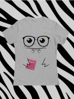 grey monster math shirt