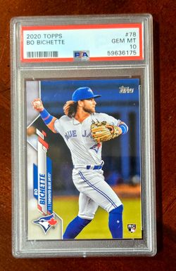 BO BICHETTE ROOKIE BASEBALL CARD