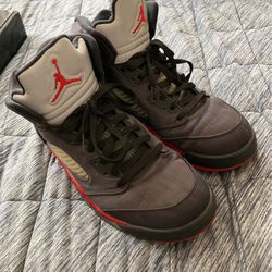 Size 12 Air Jordan 5 Retro Satin Shoes