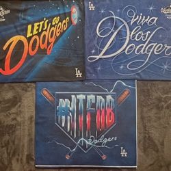 Los Angeles Dodgers 2025 World Series 3 Rally Towels Bundle Game 3, 4 and 5. SGA