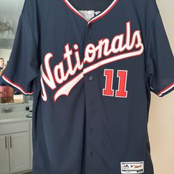 Ryan Zimmerman Nationals World Series Jersey Size 44 