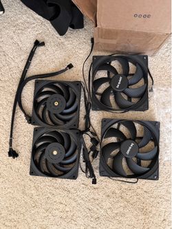 ThermalRight TL-K12 RGB set of 2 Fans with BeQuiet 140MM Fans