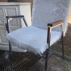 Mid Century Mohair Chair 