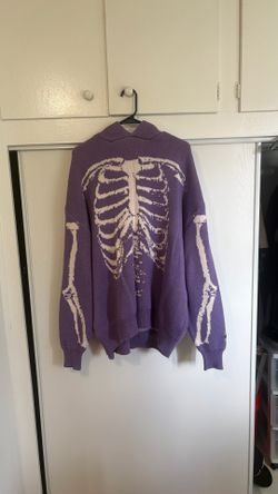 TeamSESH Knitted Skeletal Hoodie