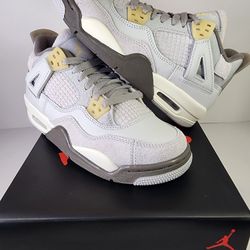Jordan 4 Retro SE "Craft Phantom Dust", Size  4Y,  W 5.5