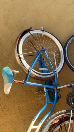 Blue classic schwin and red mtb read description