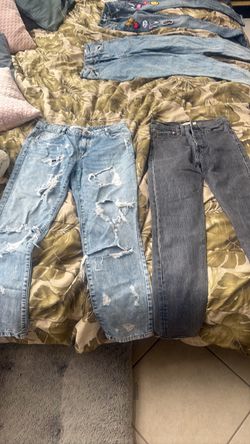 8 Pairs of Denim Jeans Bundle