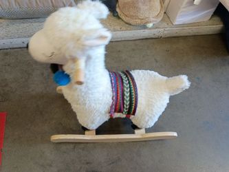 Llama Plush Rocking Toy for Kids