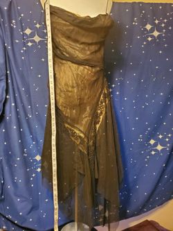 Prom. Wedding. Date. -Black Sequin Dress