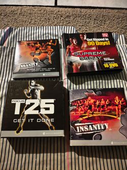 Insanity dvd workout dvd lot / focus t25 get it done oop dvd lowest price