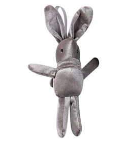  Bling Decorations for Bathroom Plush Decoration Rabbit Pendant Gift Easter Rabbit Doll Decoration Hangs Grapevine Garland for Kitchen (Grey, One Size
