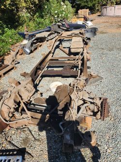 Parts 97 chevy silverado  frame extended cab  short bed
