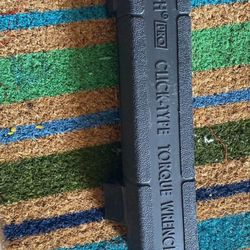 Pittsburgh, pro Click Type Torque Wrench