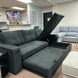 Brand New Sleeper Sectional( Message For Price)