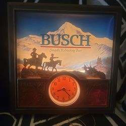 Busch BEER Clock