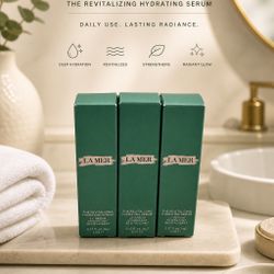 La Mer Revitalizing Hydrating Serum Deluxe Sample Size  5ml $30/box
