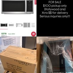 BRAND NEW Frigidaire Stainless Steel Microwave 