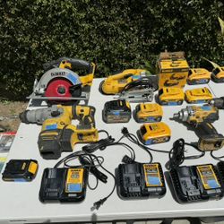 Dewalt Cordless Drill Driver Bbew Batteries Lots Of Other Tools Cheap