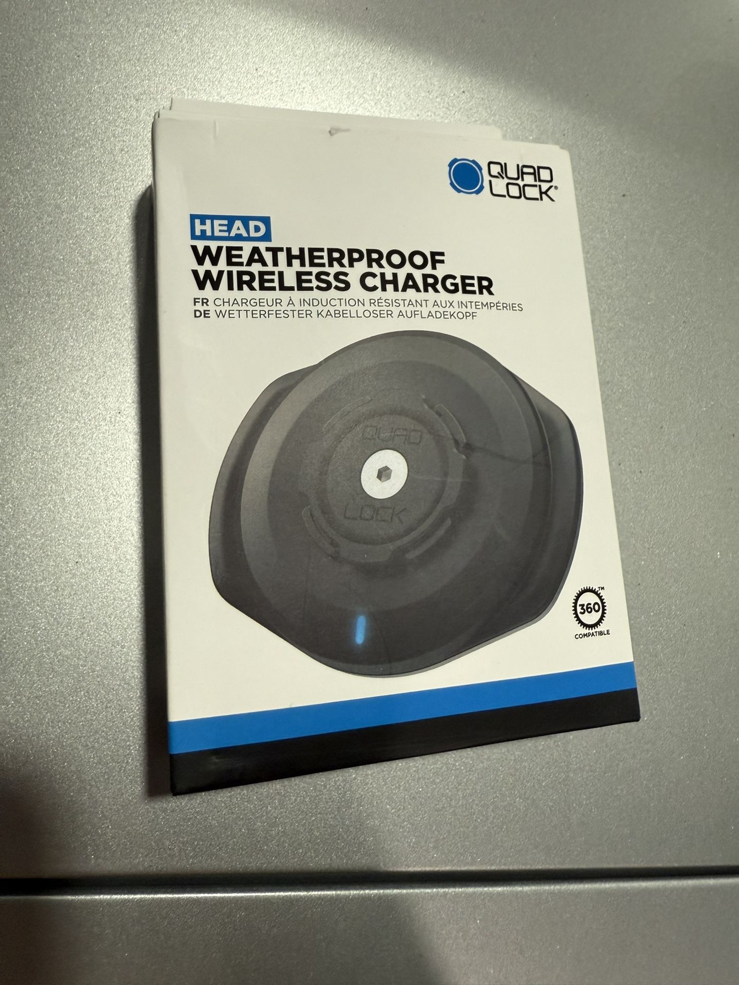 Quad Lock Weather Proof Wireless Charger 