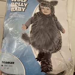 Toddler Wolf Belly Baby 