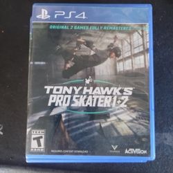  PlayStation 4 Tony Hawk Pro Skater