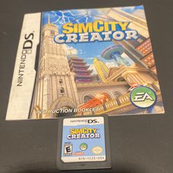 Sim City Creator Nintendo Ds 