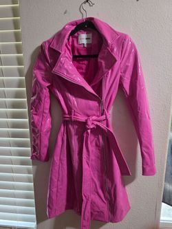Fashion nova barbie style tench coat