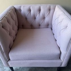 Pink Living Room Chair 