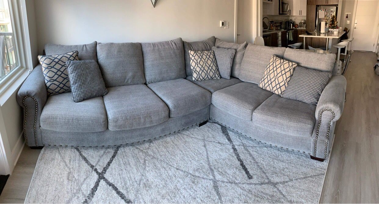 American Signature Sectional Couch