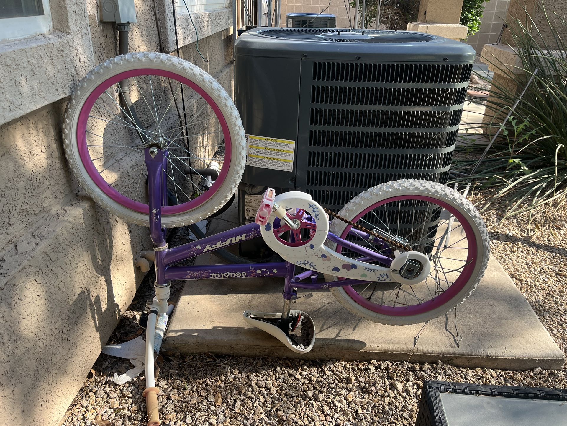 Girls 18 Inch Huffy Bike