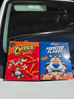 Cheetos and Frosted Flakes Figure