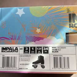 Roller Skates Size 3
