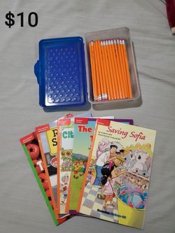 Pokemon cards & School supplies