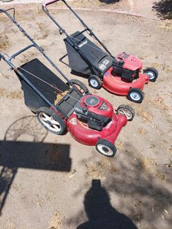 Old Lawnmowers $20
