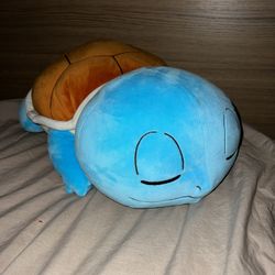 Jumbo Squirtle Sleeping Plush