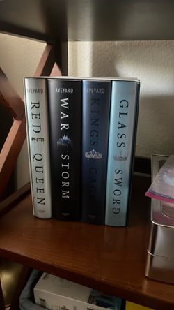 Red queen hard back book series
