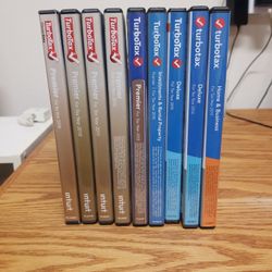 Turbo Tax CD  From 2008-2016