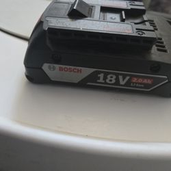 Bosch 18v 2.0