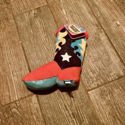 New Cowboy Boot Dog Toy