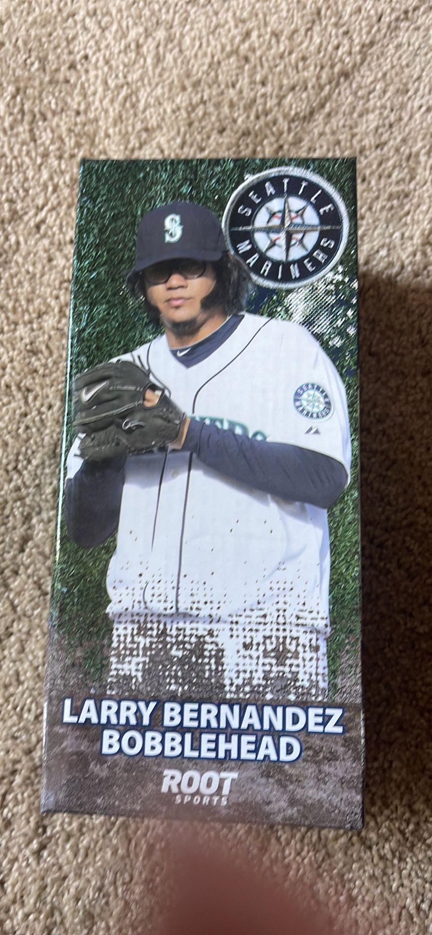 “Larry Bernandez” Felix Hernandez BOBBLEHEAD